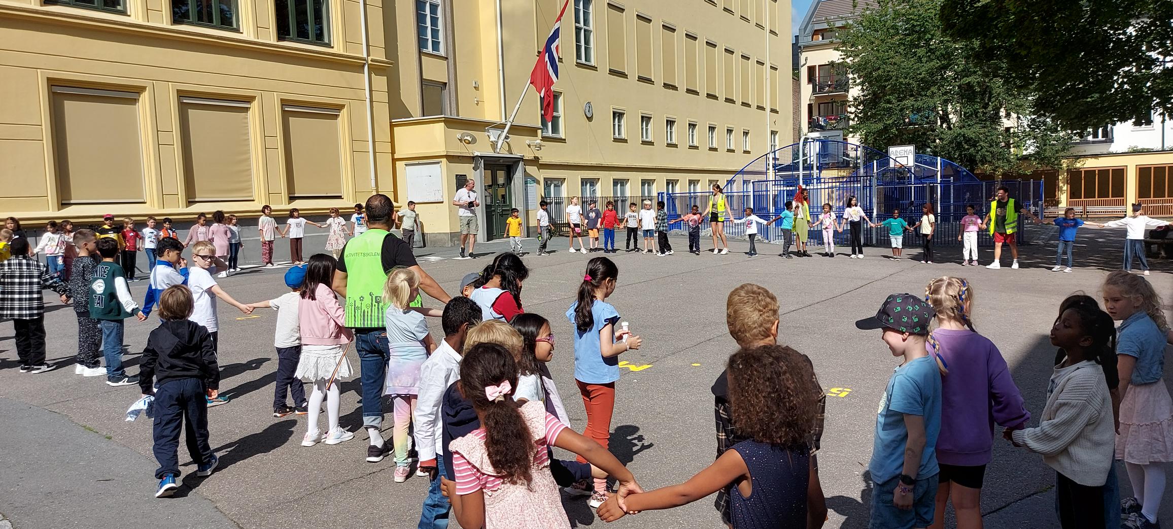 AKS samling første skoledag 2023