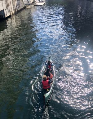 padling i solskinn