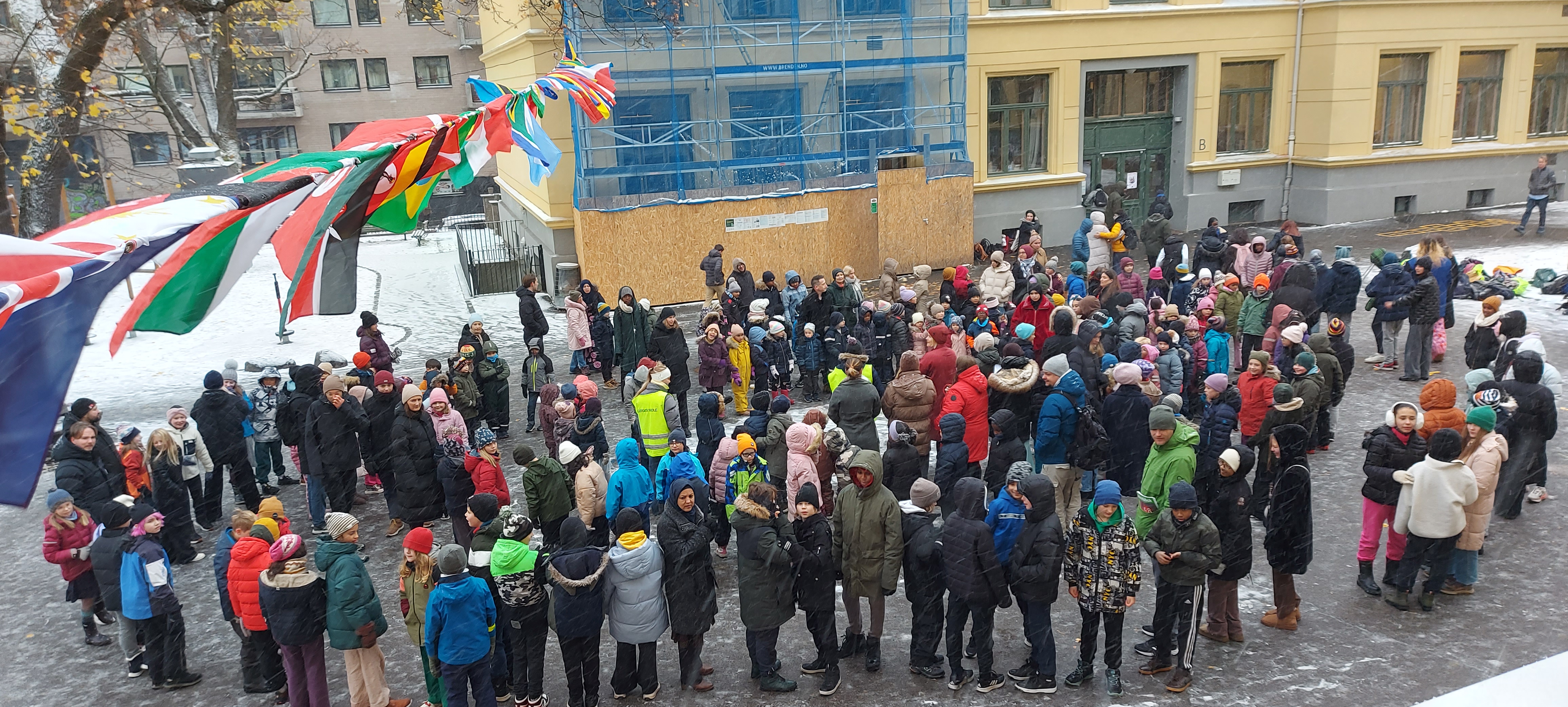 Markeri av Internasjonal uker på Mølla