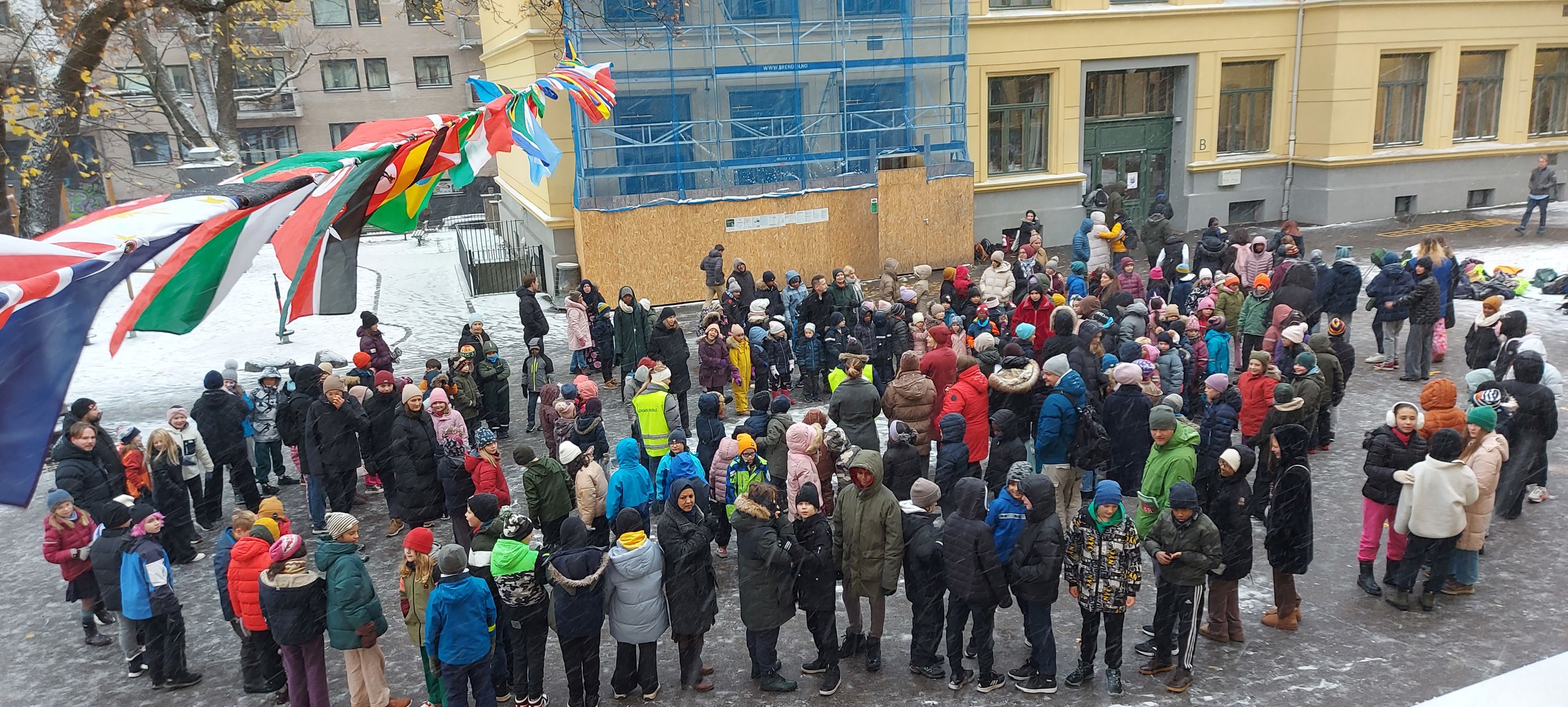 Markeri av Internasjonal uker på Mølla