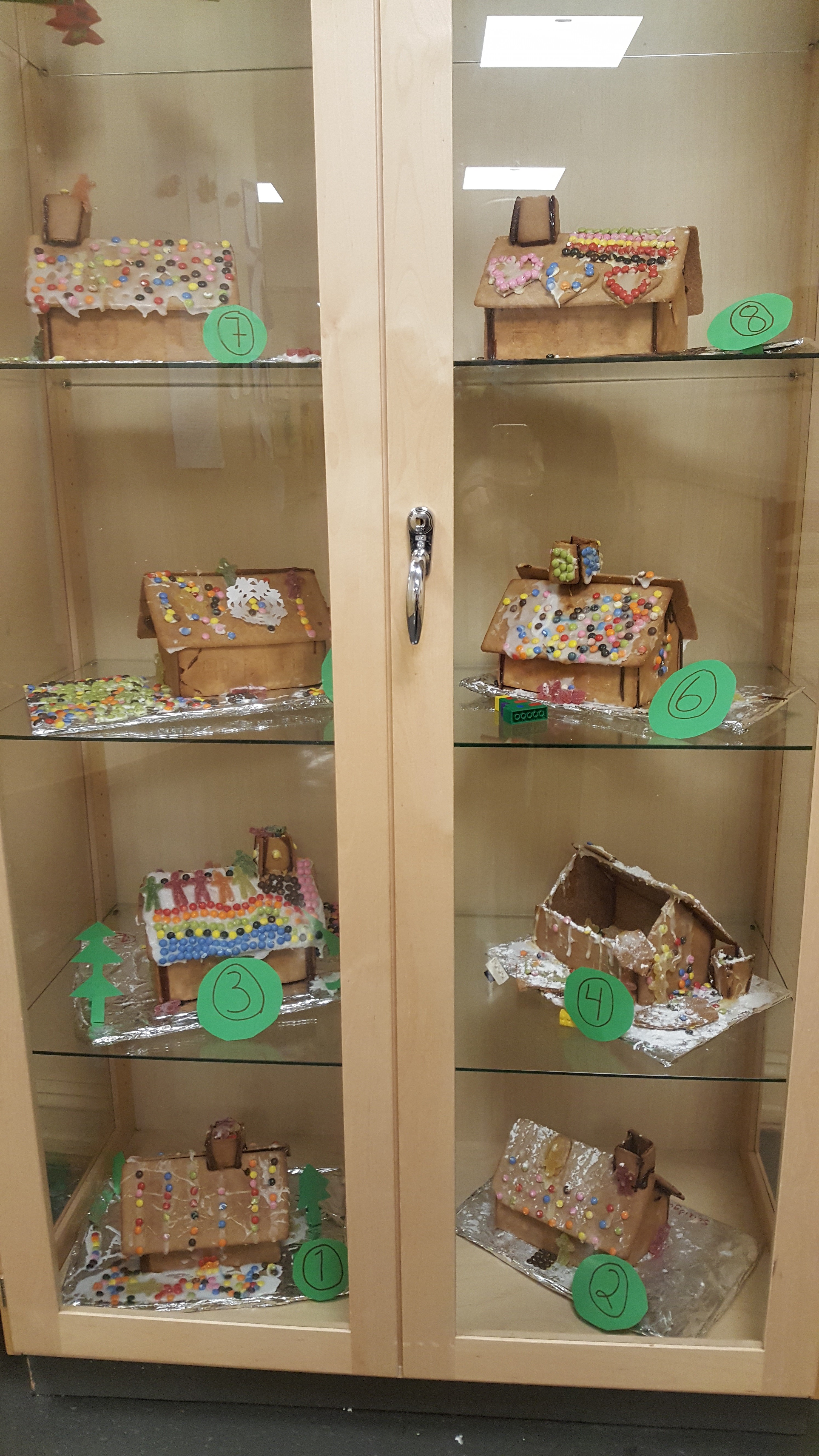 alle pepperkakehusene