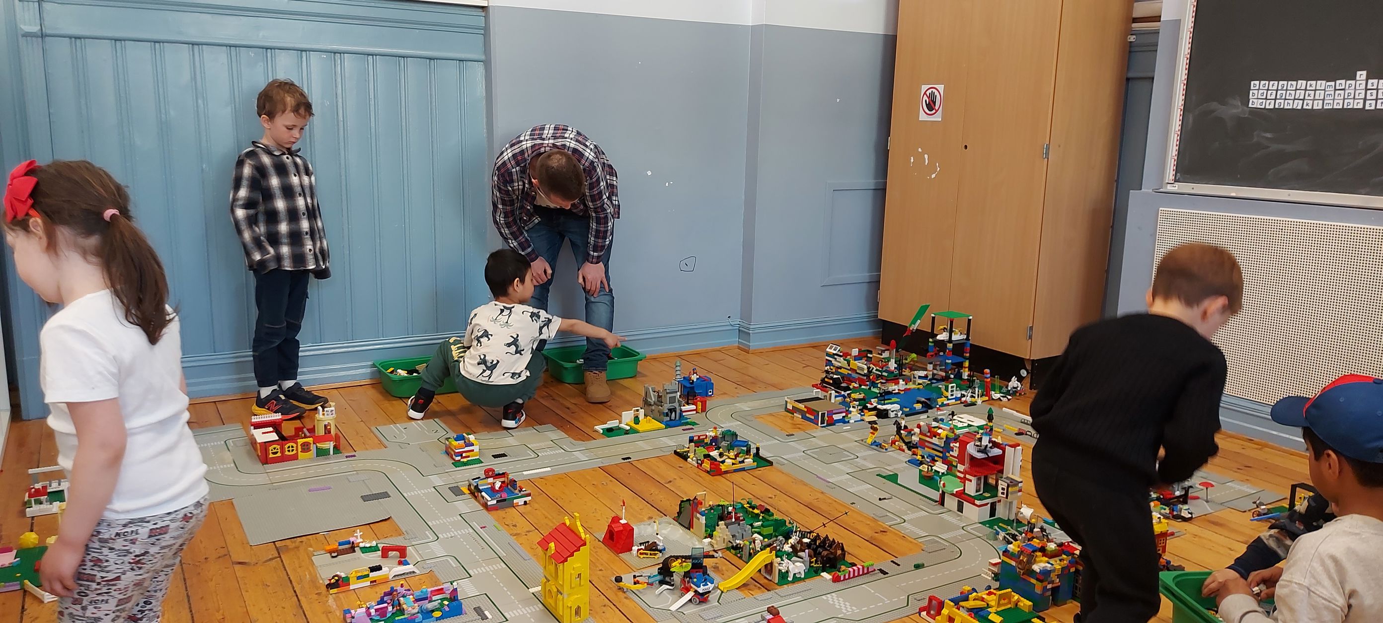 Dagens overraskelse var et besøk på lekerommet